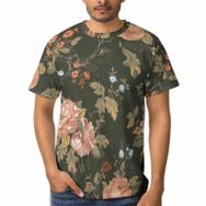 AILLOSA YH-14 3D Baskılı Desenli Kısa Kollu Erkek T-shirt