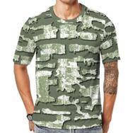 AILLOSA YH-143 Baskılı Desenli Kısa Kollu Unisex T-shirt