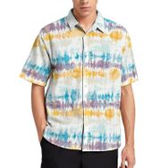 AILLOSA YH-159 Aloha Hawaii 3D Desen Kısa Kollu Erkek Gömlek