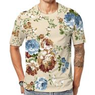AILLOSA YH-16 Baskılı Desenli Kısa Kollu Unisex T-shirt