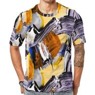 AILLOSA YH-163 Baskılı Desenli Kısa Kollu Unisex T-shirt