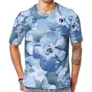 AILLOSA YH-164 Baskılı Desenli Kısa Kollu Unisex T-shirt