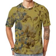 AILLOSA YH-185 Baskılı Desenli Kısa Kollu Unisex T-shirt