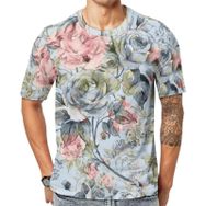 AILLOSA YH-19 Baskılı Desenli Kısa Kollu Unisex T-shirt