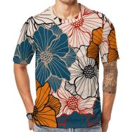 AILLOSA YH-191 Baskılı Desenli Kısa Kollu Unisex T-shirt