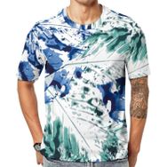 AILLOSA YH-198 Baskılı Desenli Kısa Kollu Unisex T-shirt