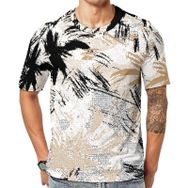 AILLOSA YH-206 Baskılı Desenli Kısa Kollu Unisex T-shirt