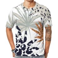 AILLOSA YH-212 Kısa Kollu Baskılı Unisex T-shirt
