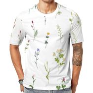 AILLOSA YH-216 Kısa Kollu Baskılı Unisex T-shirt