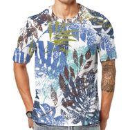 AILLOSA YH-219 Kısa Kollu Baskılı Unisex T-shirt