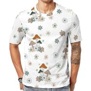 AILLOSA YH-222 Kısa Kollu Baskılı Unisex T-shirt