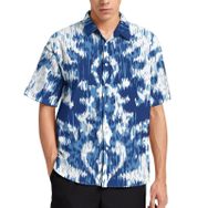 AILLOSA YH-236 Aloha Hawaii 3D Desen Kısa Kollu Erkek Gömlek