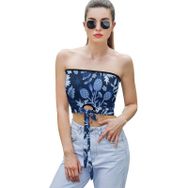 AILLOSA YH-237 Seksi File Tüp Üst Yaz Tube Top Tank Tops Askılı Üst Kadın Bluz