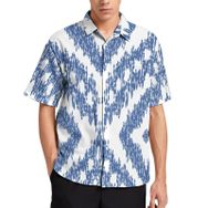 AILLOSA YH-244 Aloha Hawaii 3D Desen Kısa Kollu Erkek Gömlek