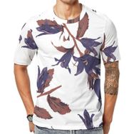 AILLOSA YH-249 Baskılı Desenli Kısa Kollu Unisex T-shirt