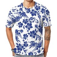 AILLOSA YH-25 Baskılı Desenli Kısa Kollu Unisex T-shirt
