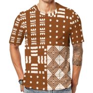 AILLOSA YH-252 Baskılı Desenli Kısa Kollu Unisex T-shirt
