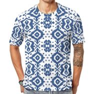 AILLOSA YH-271 Baskılı Desenli Kısa Kollu Unisex T-shirt