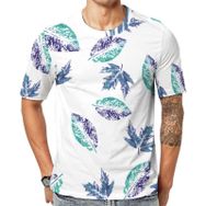 AILLOSA YH-279 Baskılı Desenli Kısa Kollu Unisex T-shirt
