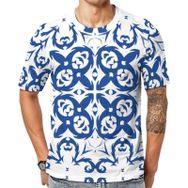 AILLOSA YH-280 Baskılı Desenli Kısa Kollu Unisex T-shirt
