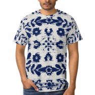 AILLOSA YH-290 3D Baskılı Desenli Kısa Kollu Erkek T-shirt