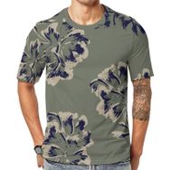 AILLOSA YH-292 Baskılı Desenli Kısa Kollu Unisex T-shirt