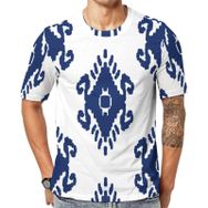 AILLOSA YH-294 Baskılı Desenli Kısa Kollu Unisex T-shirt