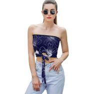 AILLOSA YH-308 Seksi File Tüp Üst Yaz Tube Top Tank Tops Kadın Askılı Üst Bluz