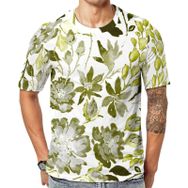 AILLOSA YH-322 Baskılı Desenli Kısa Kollu Unisex T-shirt