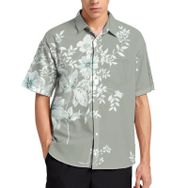 AILLOSA YH-327 Aloha Hawaii 3D Desen Kısa Kollu Erkek Gömlek