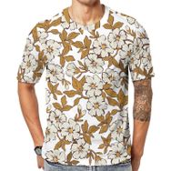 AILLOSA YH-332 Baskılı Desenli Kısa Kollu Unisex T-shirt