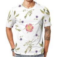 AILLOSA YH-338 Baskılı Desenli Kısa Kollu Unisex T-shirt