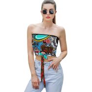 AILLOSA YH-339 Seksi File Tüp Üst Yaz Tube Top Tank Tops Kadın Askılı Üst Bluz