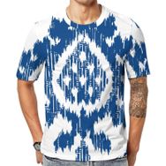 AILLOSA YH-34 Baskılı Desenli Kısa Kollu Unisex T-shirt