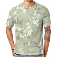 AILLOSA YH-343 Baskılı Desenli Kısa Kollu Unisex T-shirt