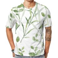 AILLOSA YH-349 Baskılı Desenli Kısa Kollu Unisex T-shirt