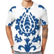AILLOSA YH-35 Baskılı Desenli Kısa Kollu Unisex T-shirt