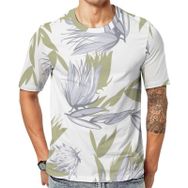 AILLOSA YH-356 Baskılı Desenli Kısa Kollu Unisex T-shirt