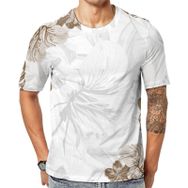 AILLOSA YH-358 Baskılı Desenli Kısa Kollu Unisex T-shirt