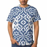 AILLOSA YH-36 3D Baskılı Desenli Kısa Kollu Erkek T-shirt