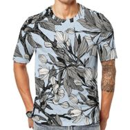 AILLOSA YH-363 Baskılı Desenli Kısa Kollu Unisex T-shirt