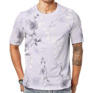 AILLOSA YH-367 Baskılı Desenli Kısa Kollu Unisex T-shirt