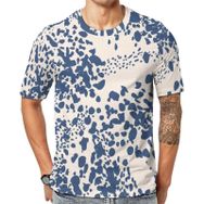 AILLOSA YH-370 Baskılı Desenli Kısa Kollu Unisex T-shirt