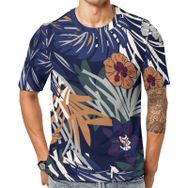 AILLOSA YH-377 Baskılı Desenli Kısa Kollu Unisex T-shirt