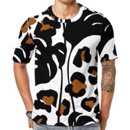 AILLOSA YH-378 Baskılı Desenli Kısa Kollu Unisex T-shirt