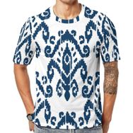 AILLOSA YH-39 Baskılı Desenli Kısa Kollu Unisex T-shirt