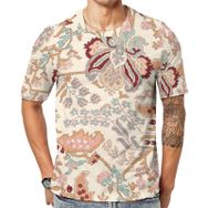AILLOSA YH-395 Baskılı Desenli Kısa Kollu Unisex T-shirt