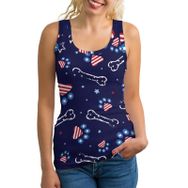 AILLOSA Yh-397 Askılı Kolsuz Bol Kesim Kadın T-shirt