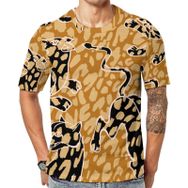 AILLOSA YH-399 Baskılı Desenli Kısa Kollu Unisex T-shirt