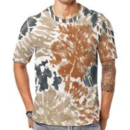 AILLOSA YH-401 Baskılı Desenli Kısa Kollu Unisex T-shirt